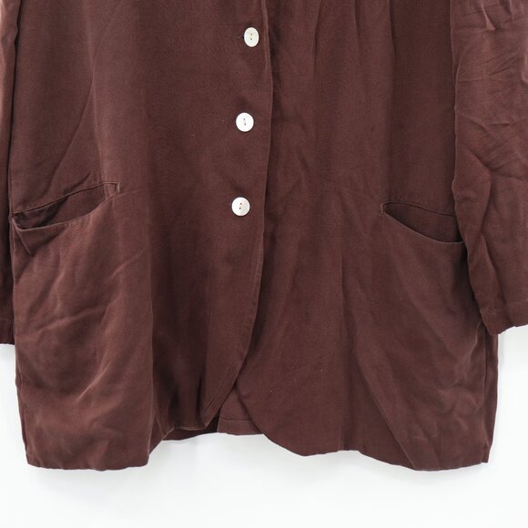 Vintage Free Trade Outfitters Silk Tunic Top - Picture 4 of 7